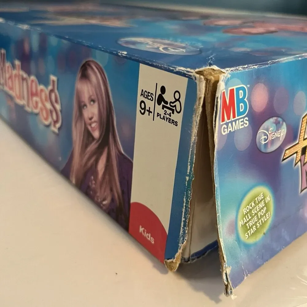 Disney Hannah Montana Electronic Mall Madness Game Hasbro 2008 *Tested-Read
